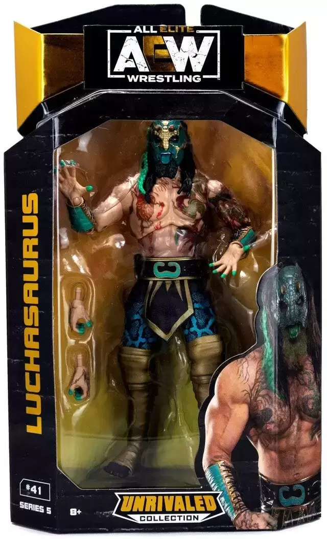AEW - Unrivaled - Luchasaurus