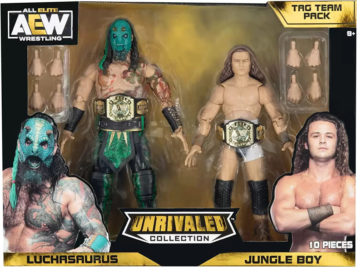 AEW - Unrivaled - Luchasaurus & Jungle Boy Tag Team Pack