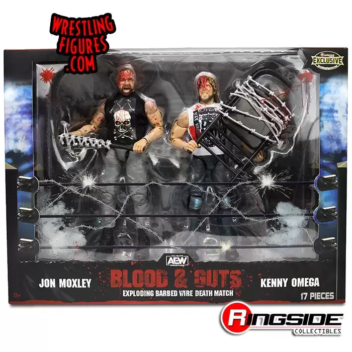 AEW - Unrivaled - Blood & Guts: Exploding Barbed Wire Deathmatch - Jon Moxley & Kenny Omega