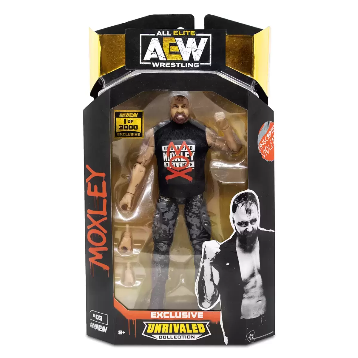 AEW - Unrivaled - Designed By Mox Jon Moxley