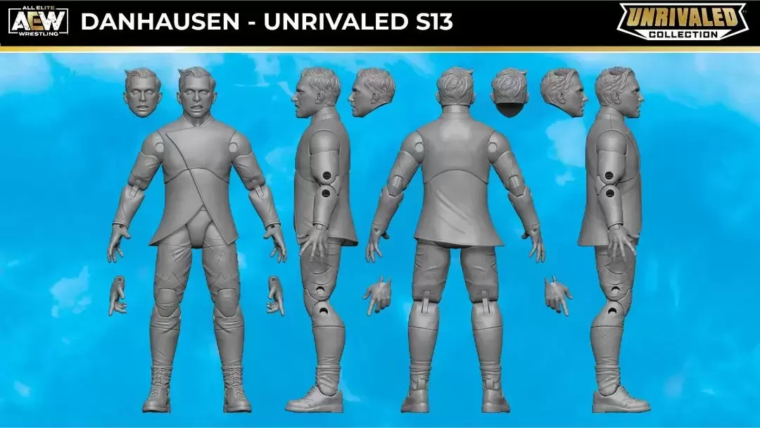 Danhausen - AEW - Unrivaled action figure