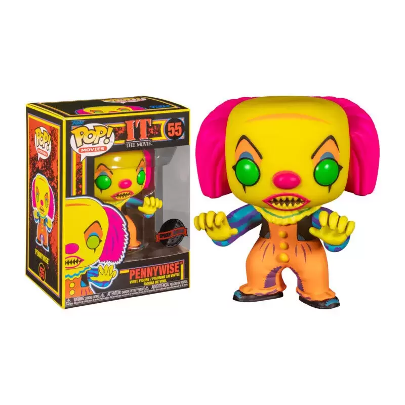 POP! Movies - It - Pennywise Blacklight