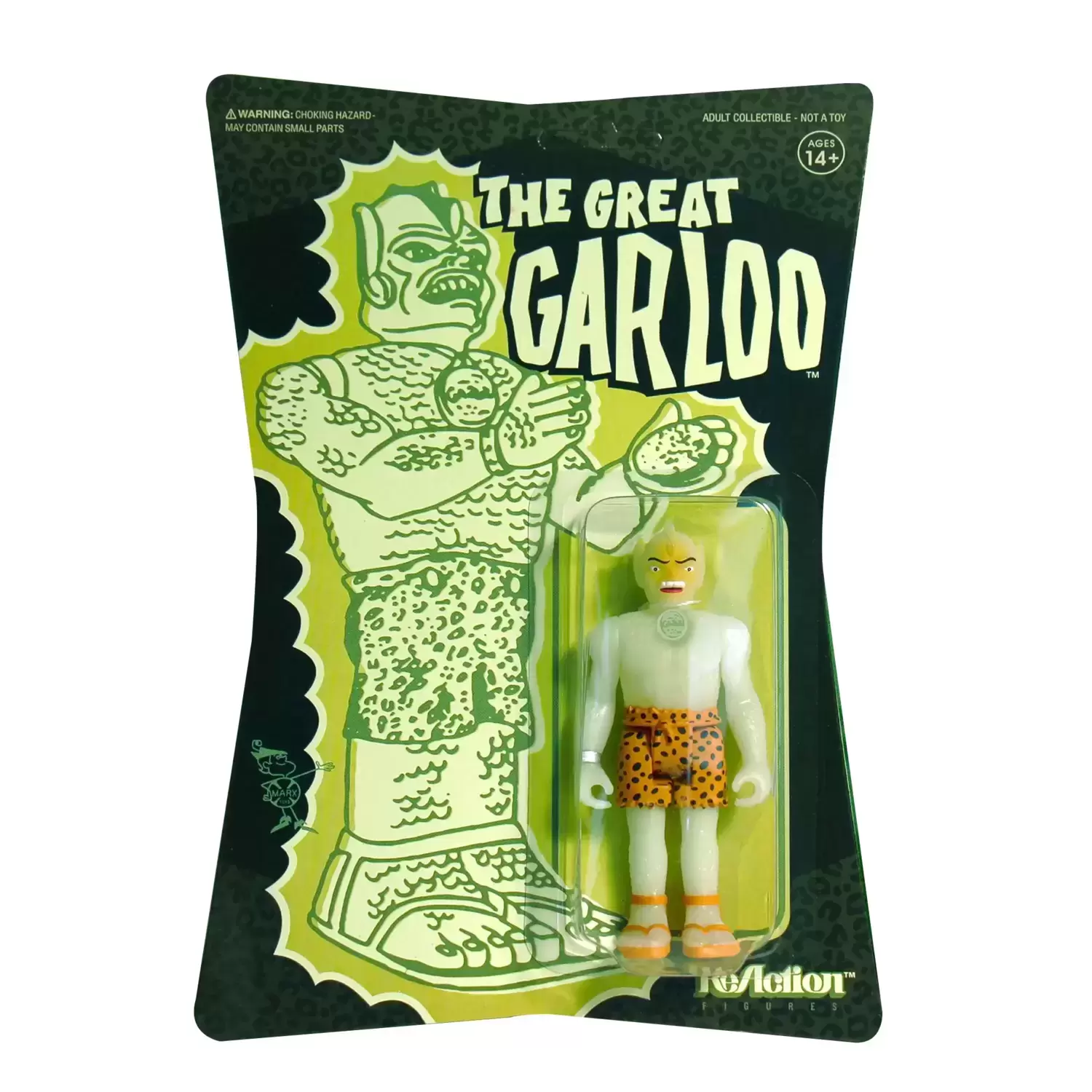 ReAction Figures - The Great Garloo -  The Great Garloo (Glow in the Dark)