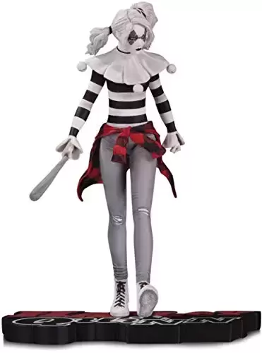DC Collectibles Statues - Harley Quinn Red,  White and Black by Steve Pugh Statue