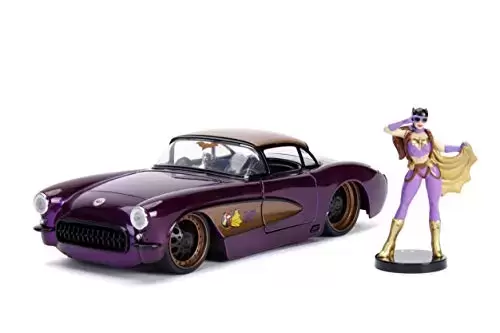 Jada Toys - DC Comics Bombshells - Batgirl 1957 Chevy Corvette V