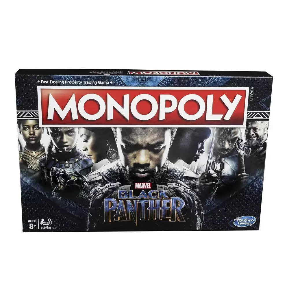 Monopoly Films & Séries TV - Monopoly: Marvel Black Panther Edition