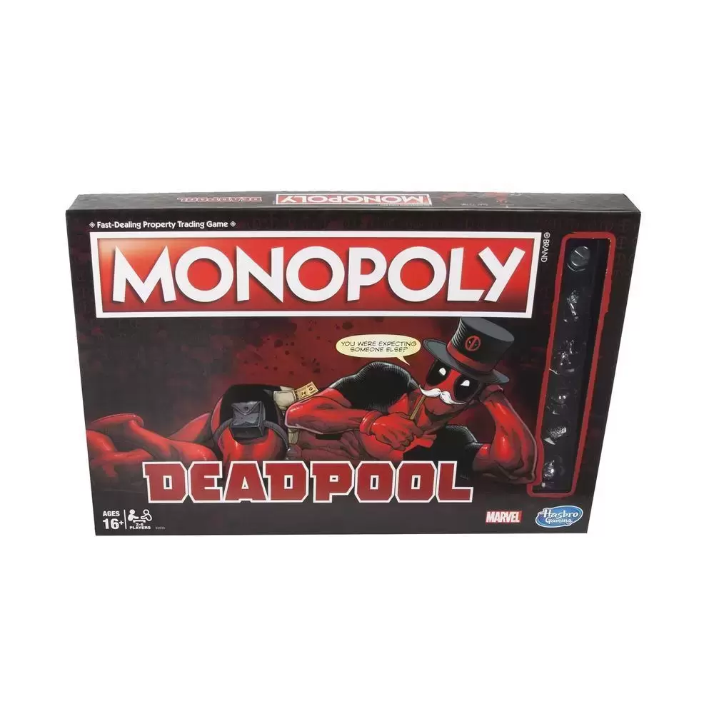 Monopoly Movies & TV Series - Hasbro Deadpool Monopoly