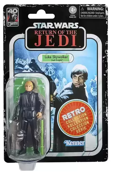 Star Wars Action Collection Luke Skywalker Jedi Gear Glow In Dark  Lightsaber 12 Figure