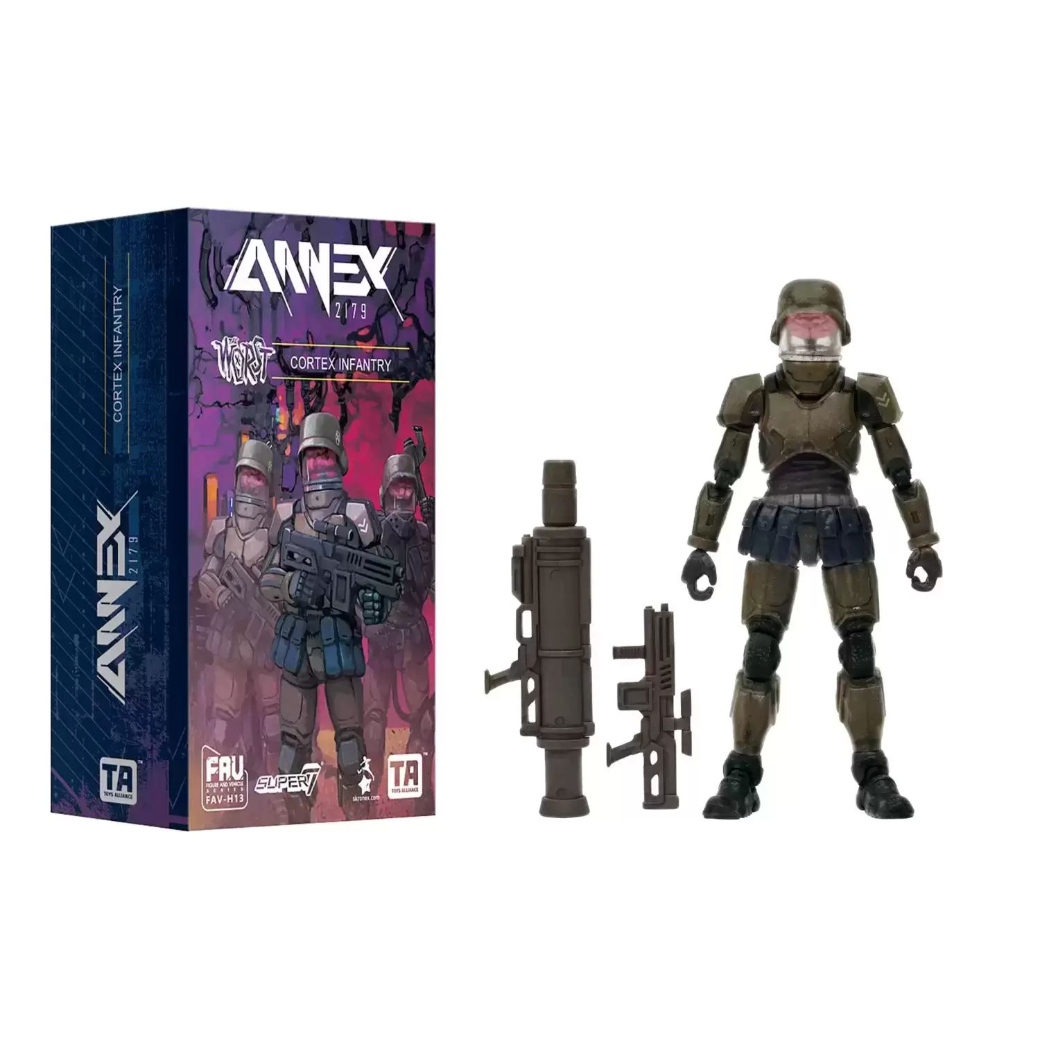 Other Super7 Action Figures - Annex 2179 - Cortex Infantry Marine