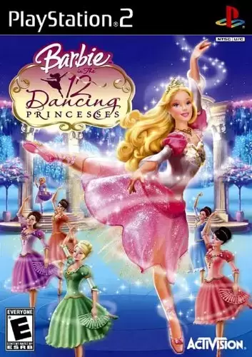 PS2 Games - Barbie au bal des 12 princesses