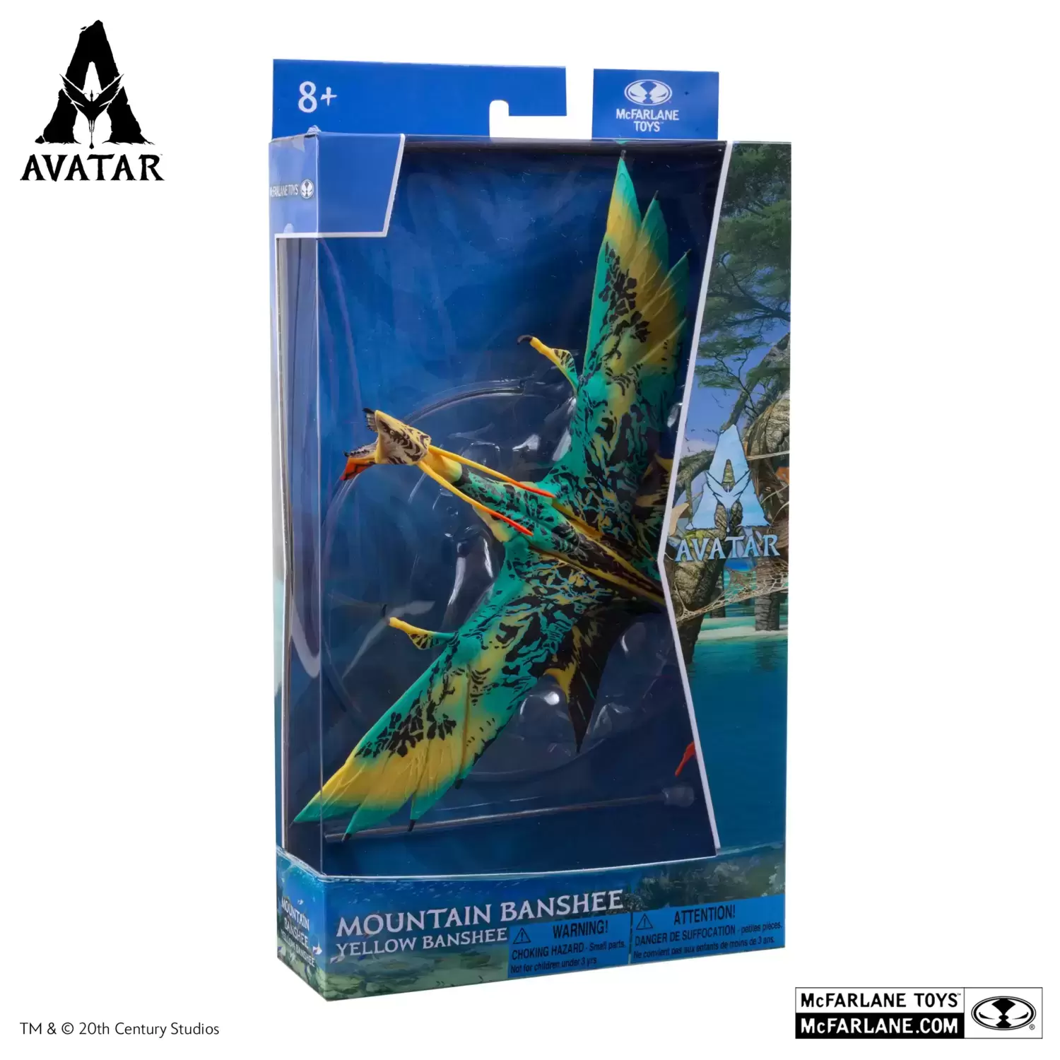 McFarlane - Avatar - Mountain Banshee Yellow Banshee