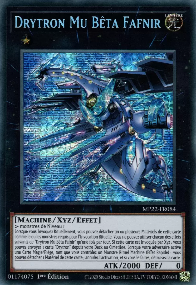 Méga-Pack 2022 MP22 - Drytron Mu Bêta Fafnir
