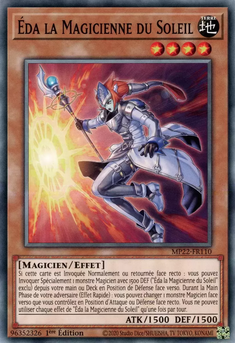 Méga-Pack 2022 MP22 - Éda la Magicienne du Soleil