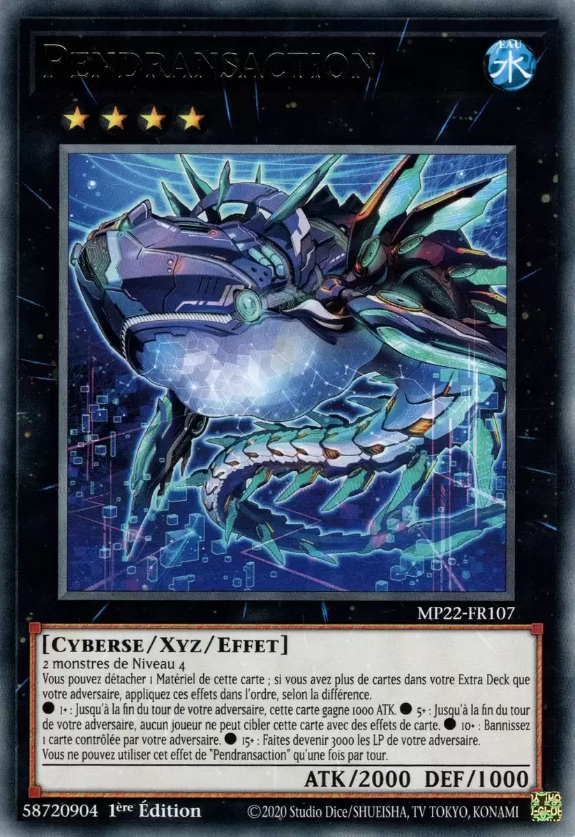 Méga-Pack 2022 MP22 - Pendransaction
