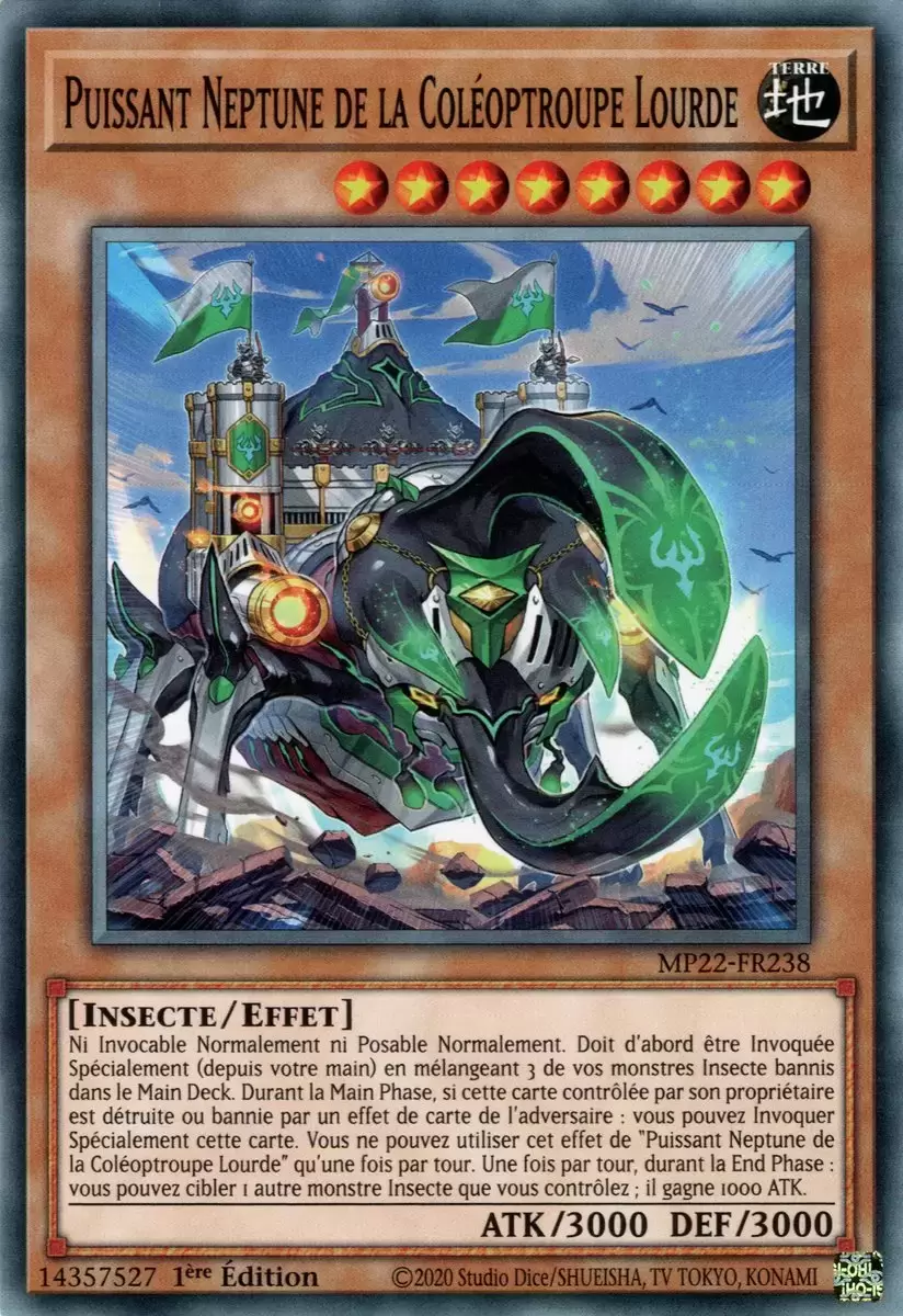 Méga-Pack 2022 MP22 - Puissant Neptune de la Coléoptroupe Lourde