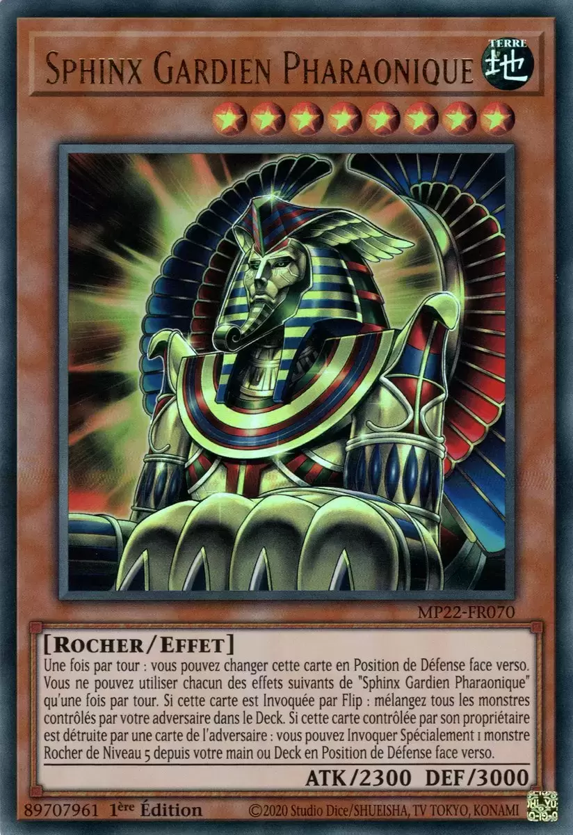Méga-Pack 2022 MP22 - Sphinx Gardien Pharaonique