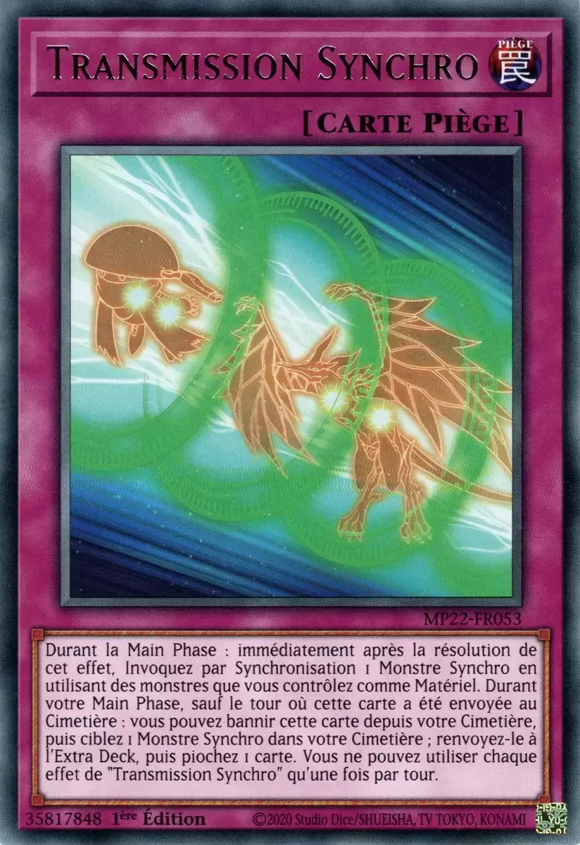 Méga-Pack 2022 MP22 - Transmission Synchro