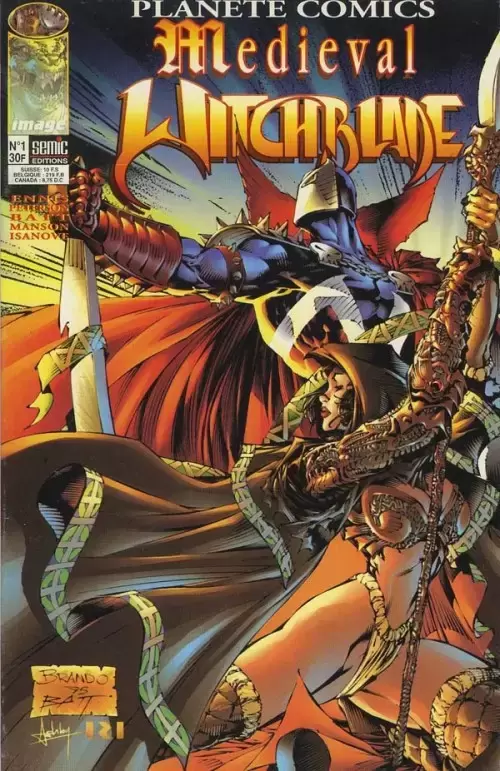 Planète Comics -2ème Série - Medieval Witchblade