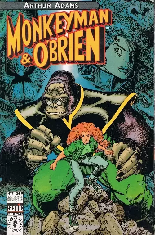 Planète Comics -2ème Série - Monkeyman & O\'Brien
