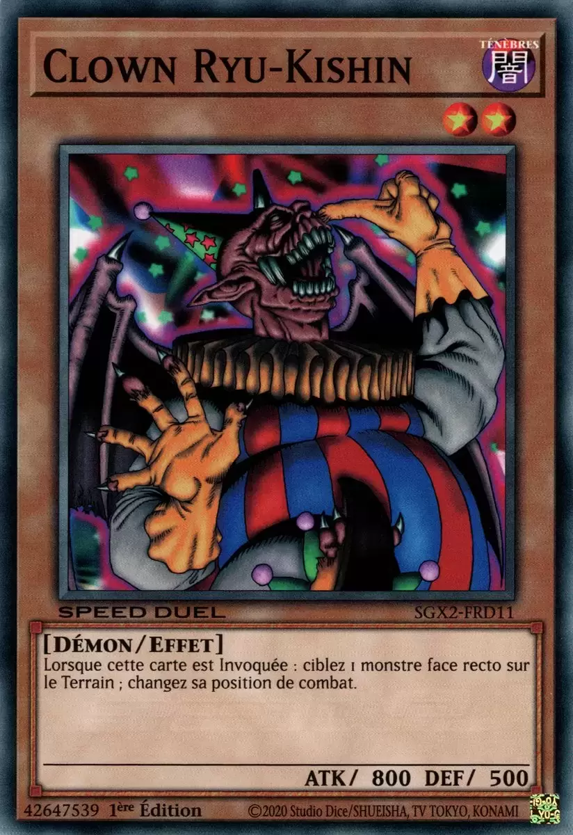 Speed Duel - Midterm Paradox 2022 SGX2 - Clown Ryu-Kishin
