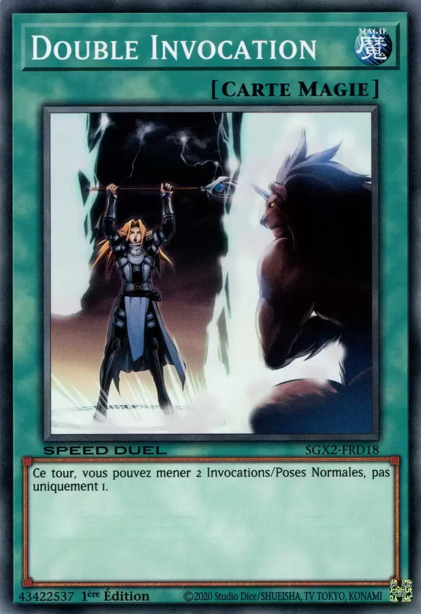 Speed Duel - Midterm Paradox 2022 SGX2 - Double Invocation