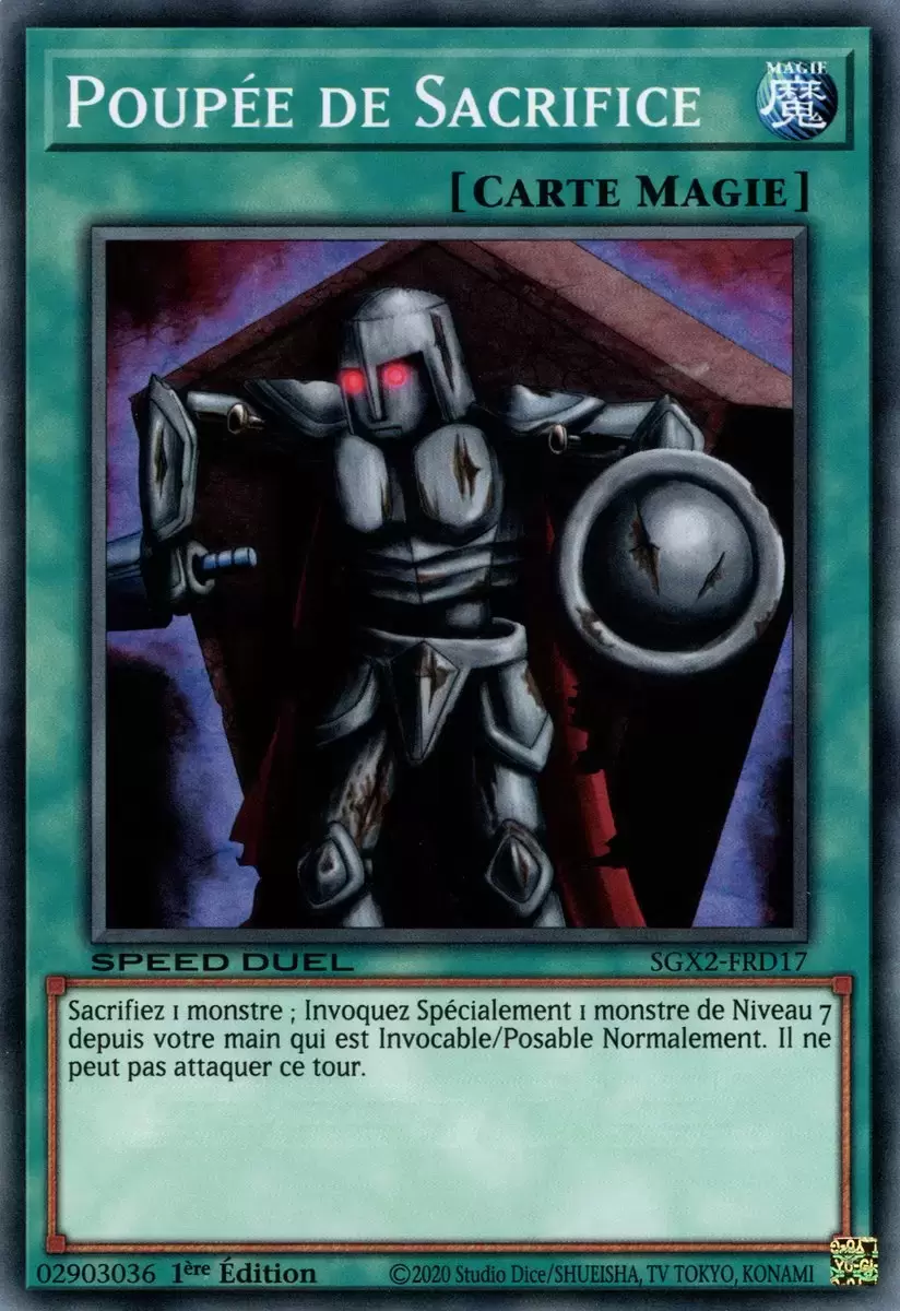 Speed Duel - Midterm Paradox 2022 SGX2 - Poupée de Sacrifice