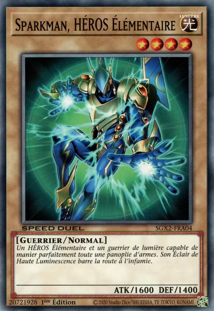 Speed Duel - Midterm Paradox 2022 SGX2 - Sparkman, HÉROS Élémentaire
