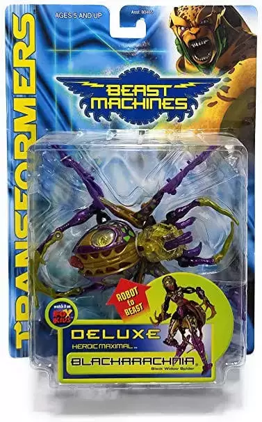 Other Transformers - Transformers Beast Machines - Deluxe Heroic Maximal Blackarachnia