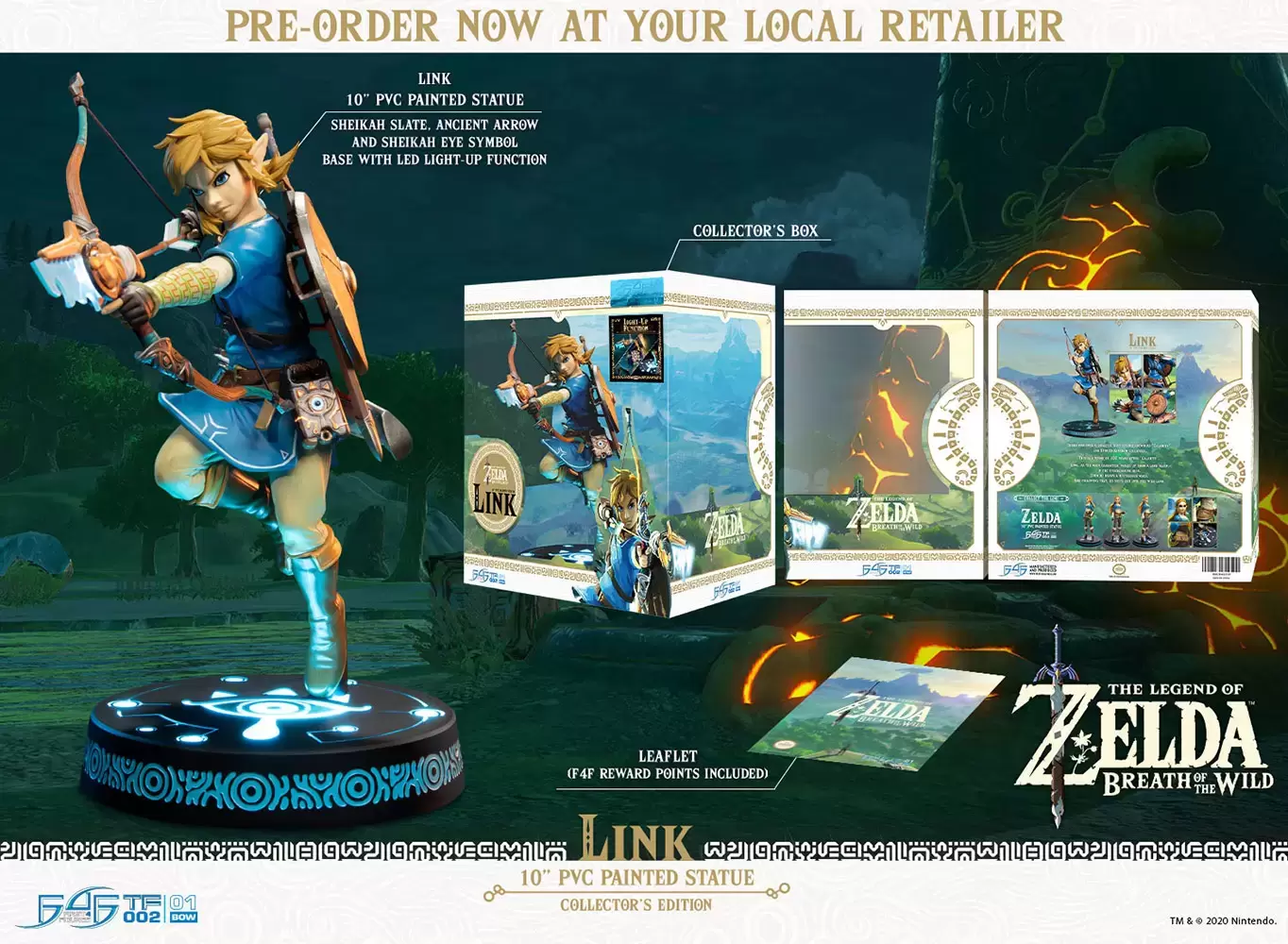 First 4 Figures (F4F) - The Legend of Zelda: Breath of the Wild - Link - Collector\'s Edition