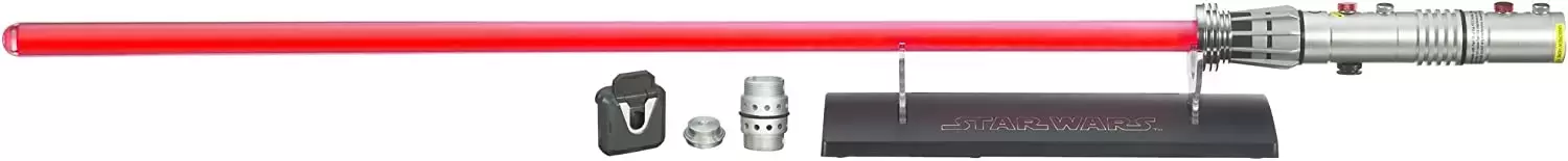 Lightsabers And Roleplay Items - Darth Maul Force FX Lightsaber - Hasbro Signature