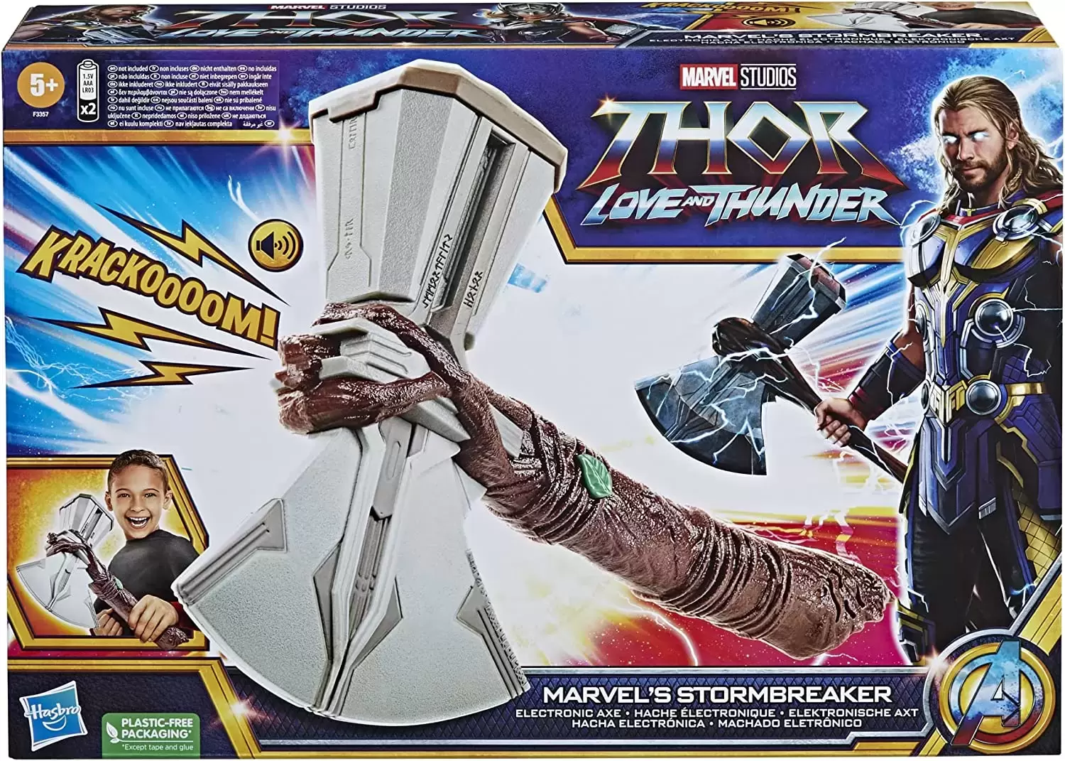 Thor Love and Thunder - Marvel\'s Stormbreaker Electronic Axe