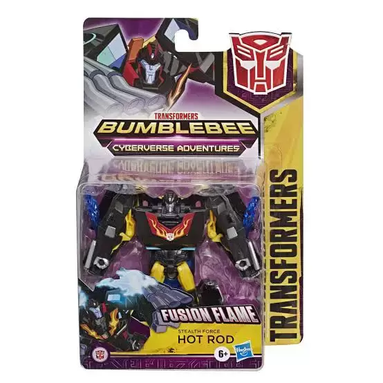 Transformers Cyberverse - Fusion Flame Stealth Force Hot Rod - Cyberverse Adventures