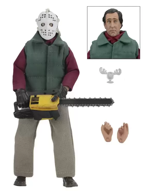 NECA - National Lampoon\'s Christmas Vacation - Chainsaw Clark Clothed
