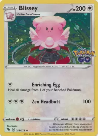 Pokémon Go - Blissey Cosmos Holo