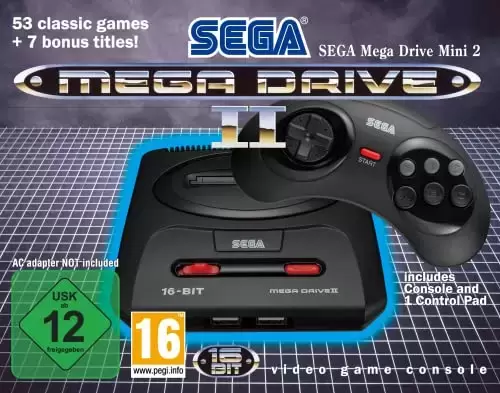 Matériel Mega Drive - SEGA Mega Drive Mini 2 [Amazon Exclusive]