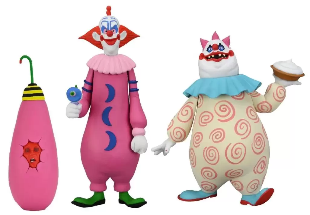 NECA - Toony Terrors - Killer Klowns from Outer Space Slim and Chubby 2-Pack