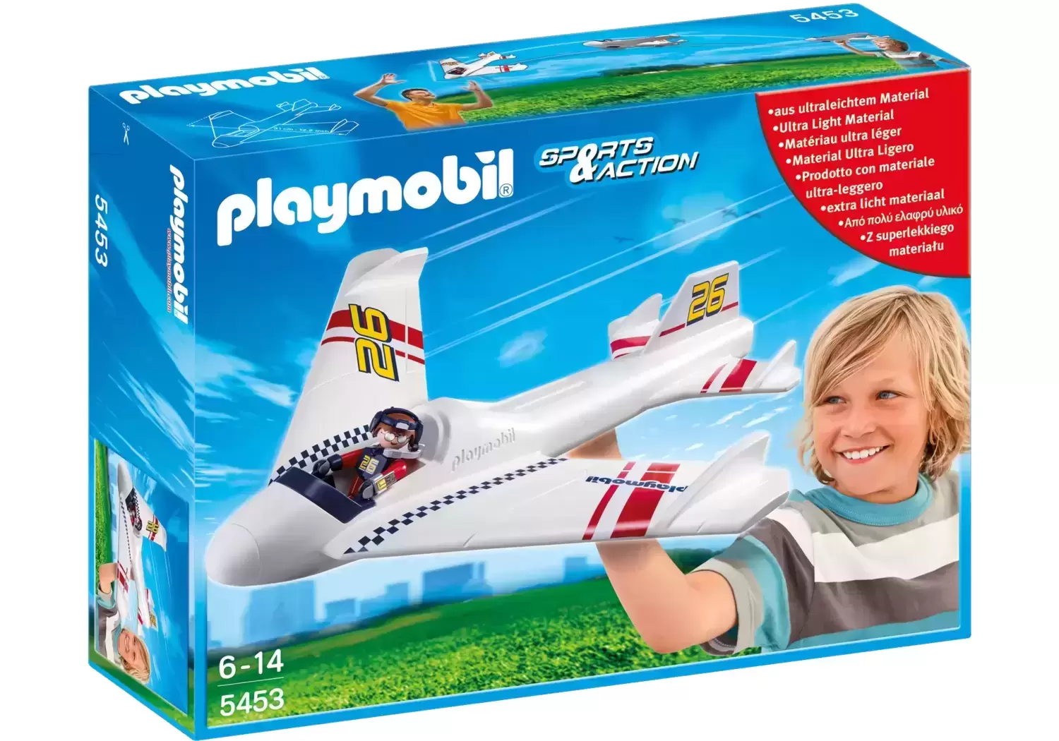 Playmobil Aéroport & Avions - Planeur turbo