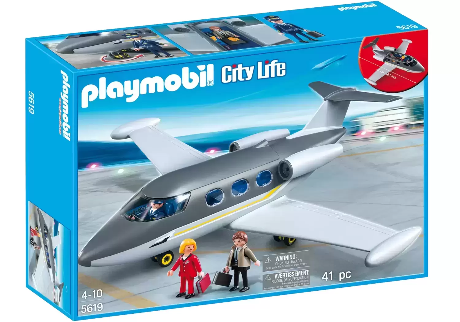 Playmobil Aéroport & Avions - Jet Privé