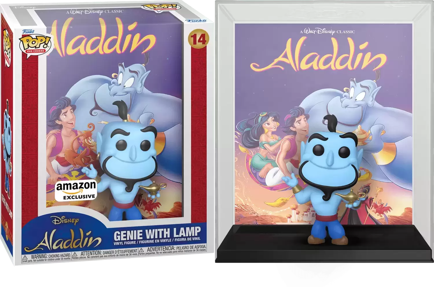 POP! VHS Covers - Aladdin - Genie With Lamp