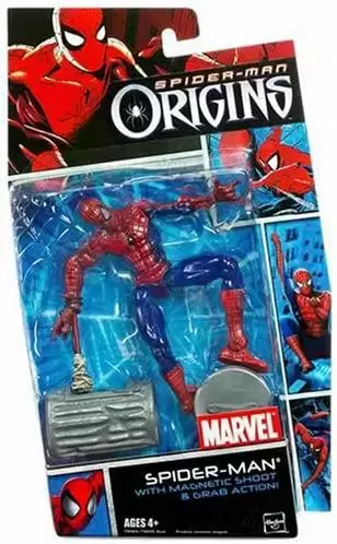 Spider-Man Origins - Spider-Man Magnetic Shoot \'N Grab