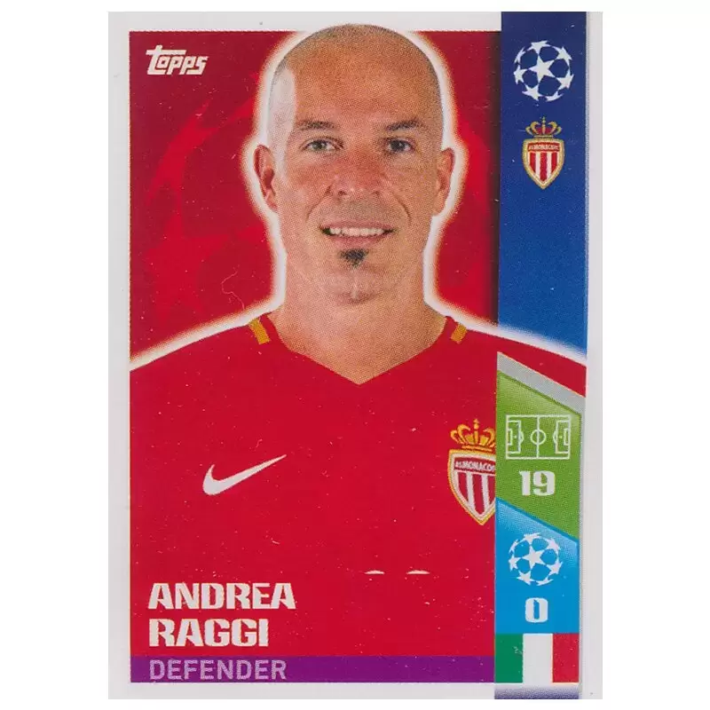 UEFA Champions League 2017/18 - Andrea Raggi - AS Monaco FC