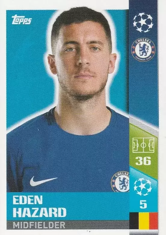 UEFA Champions League 2017/18 - Eden Hazard - Chelsea FC