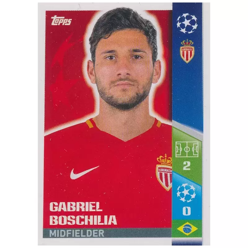 UEFA Champions League 2017/18 - Gabriel Boschilia - AS Monaco FC