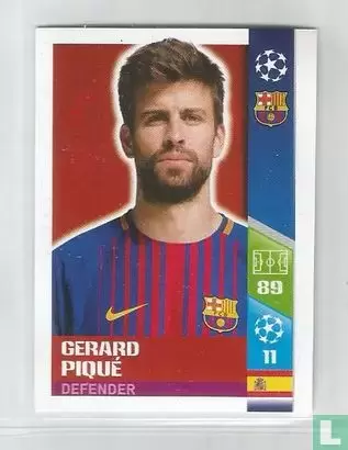 UEFA Champions League 2017/18 - Gerard Piqué - FC Barcelona