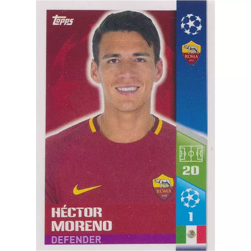 UEFA Champions League 2017/18 - Héctor Moreno - AS Roma