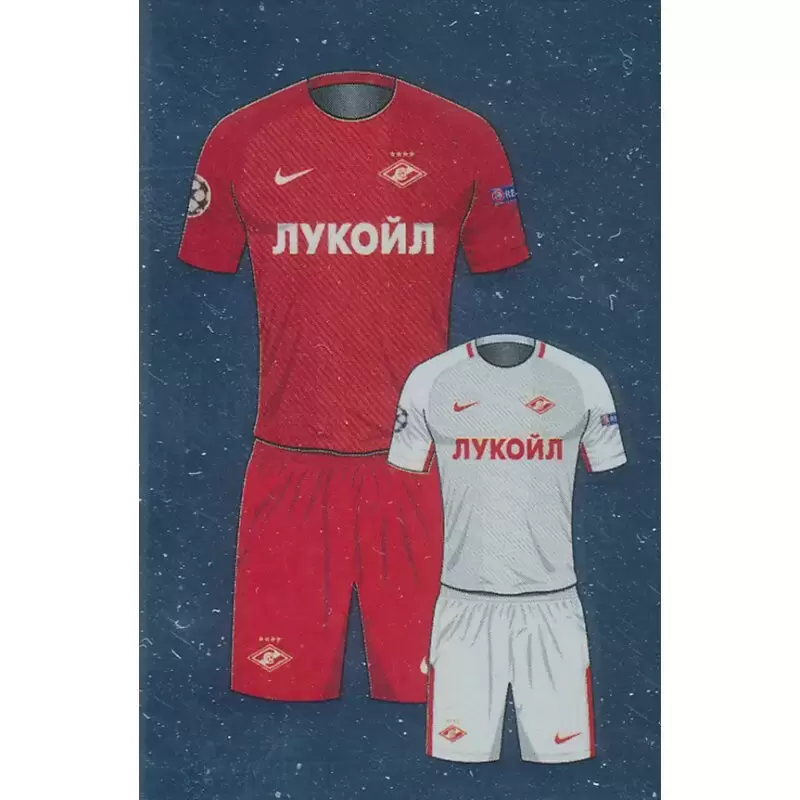 UEFA Champions League 2017/18 - Kit - FC Spartak Moskva