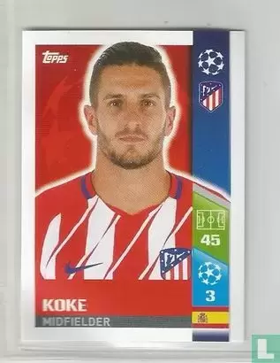 UEFA Champions League 2017/18 - Koke - Club Atlético de Madrid