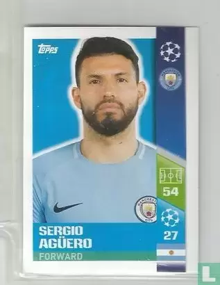 UEFA Champions League 2017/18 - Sergio Agüero - Manchester City FC