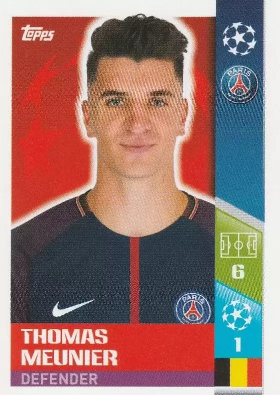 UEFA Champions League 2017/18 - Thomas Meunier - Paris Saint-Germain