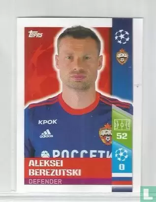 UEFA Champions League 2017/18 - Aleksei Berezutski - PFC CSKA Moskva